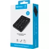 Sandberg Wireless Numeric Keypad 2, RF Wireless, 18, kannettava/PC, musta