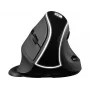 Sandberg Wireless Vertical -hiiri Pro, oikeakätinen, pystysuunnittelu, optinen, RF Wireless, 1600 DPI, musta