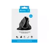 Sandberg Wireless Vertical -hiiri Pro, oikeakätinen, pystysuunnittelu, optinen, RF Wireless, 1600 DPI, musta