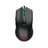 Sandberg Azazinator -hiiri 6400, oikeakätinen, USB Type-A, 6400 DPI, musta