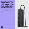 HP 4K USB-C moniporttikeskitin, USB Type-C, USB 3.2 Gen 2 (3.1 Gen 2) Type-C, 10000 Mbit/s, musta, 4K Ultra HD, Kiina
