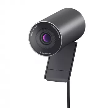 DELL Pro 2K verkkokamera – WB5023, 2560 x 1440 pikseliä, Full HD, 60 fps, 1280x720@24fps, 1280x720@30fps, 1280x720@60fps, 1920x1080@24fps, 1920x1080@30fps, 1920x1080@60fps,..., 4x, automaattinen