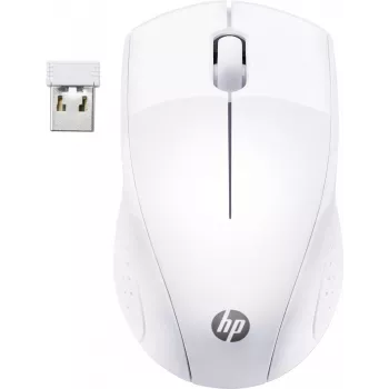 HP Wireless hiiri 220 (lumenvalkoinen), optinen, RF langaton, valkoinen