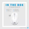 HP Wireless hiiri 220 (lumenvalkoinen), optinen, RF langaton, valkoinen