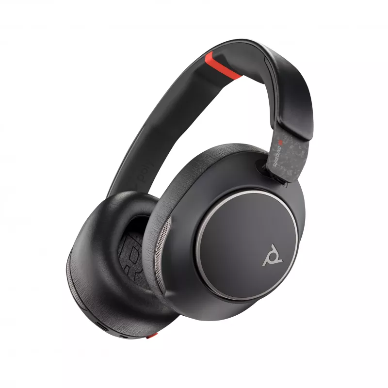 HP Poly Voyager Surround 85 UC USB-C kuulokemikrofoni +USB-C/A sovitin +latausteline