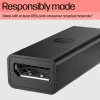 HP 8Y8Y1AA USB-C–DisplayPort-sovitin G2, 8K (7680 x 4320), musta
