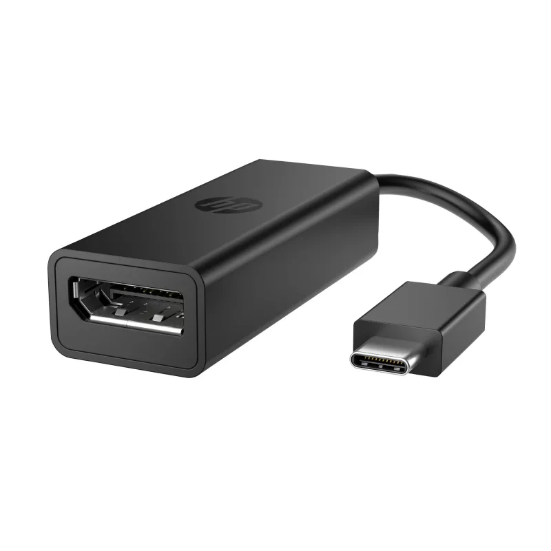 HP 8Y8Y1AA USB-C–DisplayPort-sovitin G2, 8K (7680 x 4320), musta