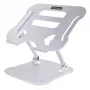 StarTech.com kannettavan tietokoneen teline pöydälle, ergonominen kannettavan tietokoneen teline korkeussäädettävä, alumiini, kannettava, tukee jopa 10 kg, taitettava kannettavan tietokoneen pidike pöydälle – kulma-asentoinen kannettavan tietokoneen korotus/teline