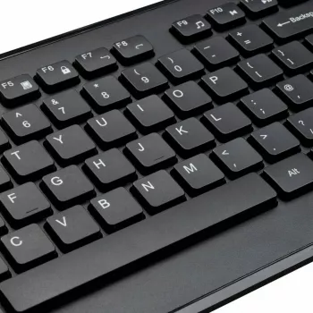 Targus AKM610NO näppäimistö hiiri sisältyy universaali RF langaton QWERTY pohjoismainen musta
