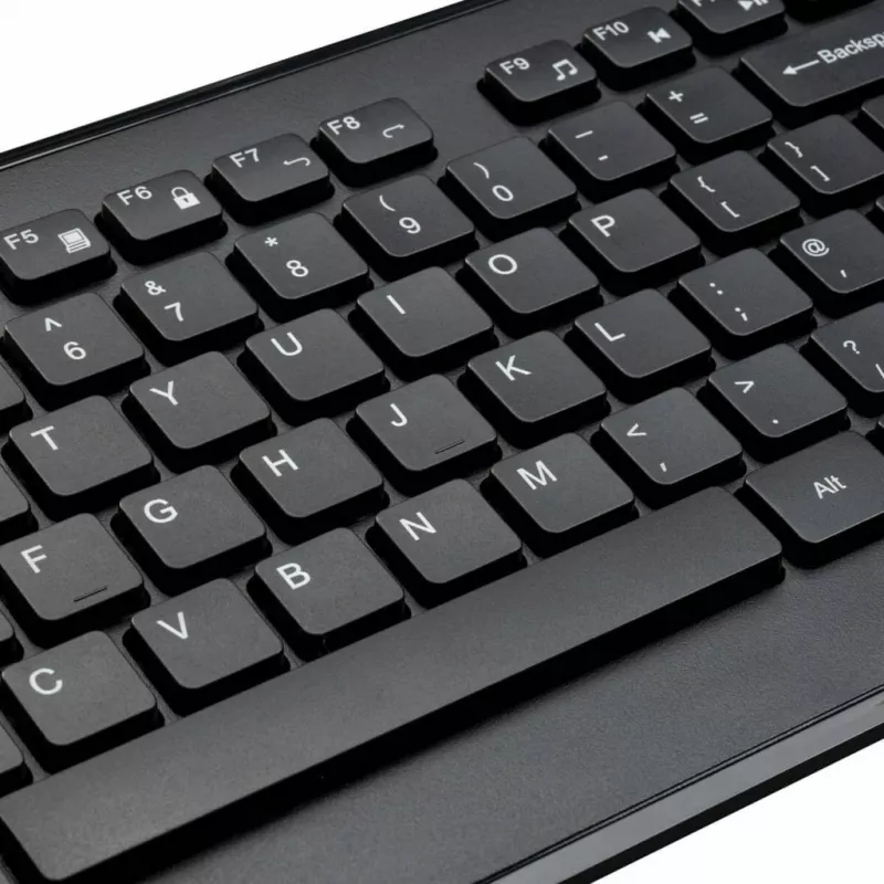 Targus AKM610NO näppäimistö hiiri sisältyy universaali RF langaton QWERTY pohjoismainen musta
