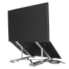 Targus AWU100205GL kannettavan jalusta 4-porttisella USB-keskittimellä, 25,4–39,6 cm (10–15,6 tuumaa), hopea