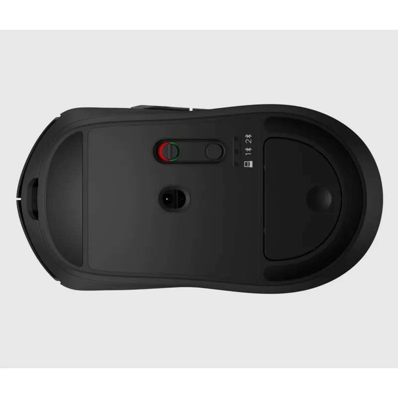 HP 700 ladattava langaton hiiri, molempikätinen, RF Wireless + Bluetooth, 6000 DPI, musta
