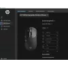 HP 700 ladattava langaton hiiri, molempikätinen, RF Wireless + Bluetooth, 6000 DPI, musta