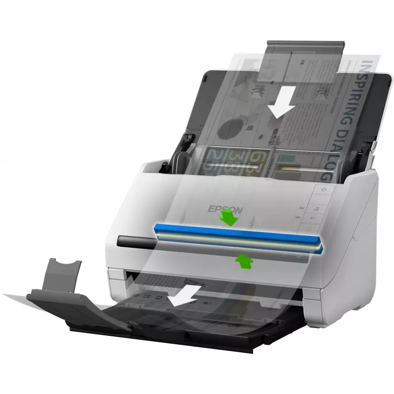 Epson WorkForce DS-530 II syöttöskanneri 600 x 600 DPI A4 musta, valkoinen