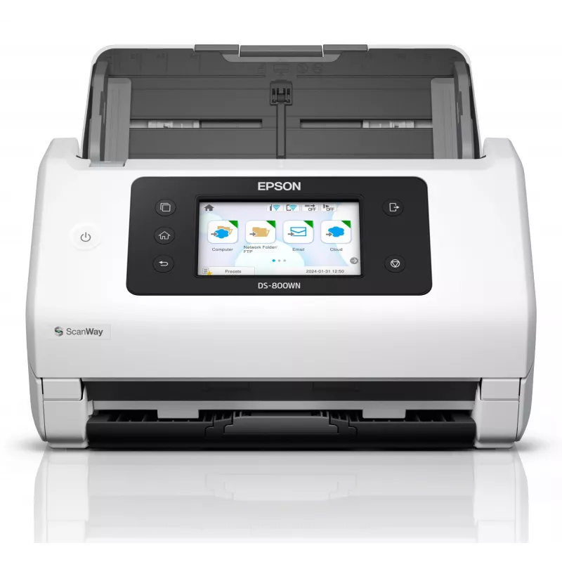 Epson WorkForce DS-800WN syöttöskanneri 600 x 600 DPI A4 valkoinen