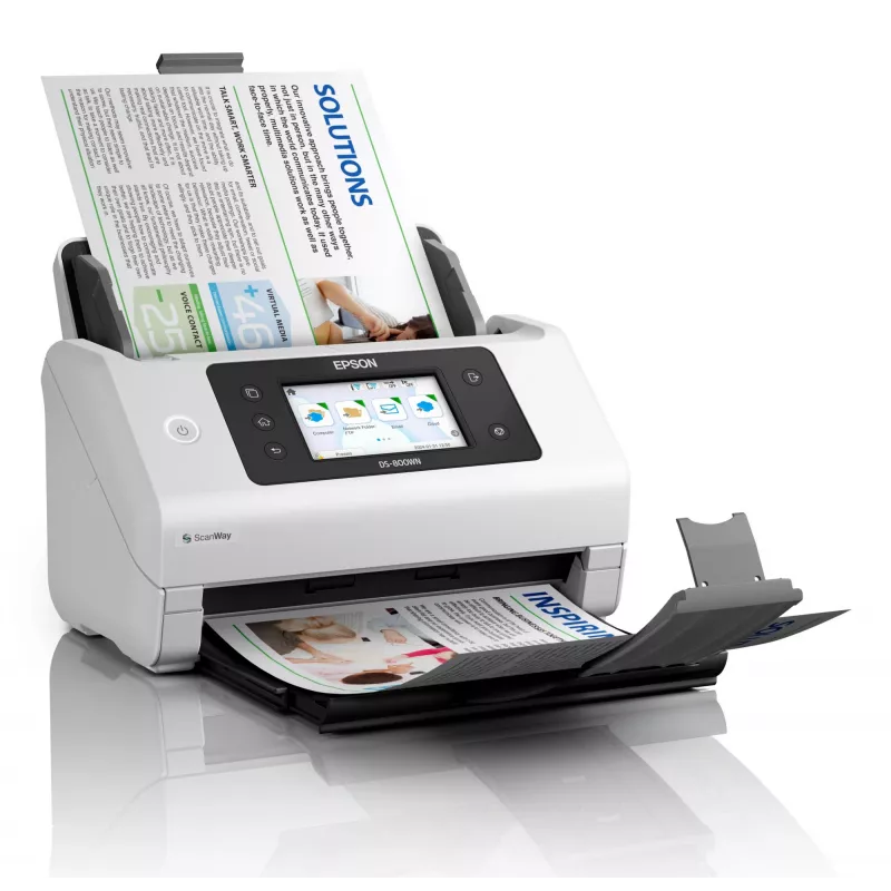 Epson WorkForce DS-800WN syöttöskanneri 600 x 600 DPI A4 valkoinen