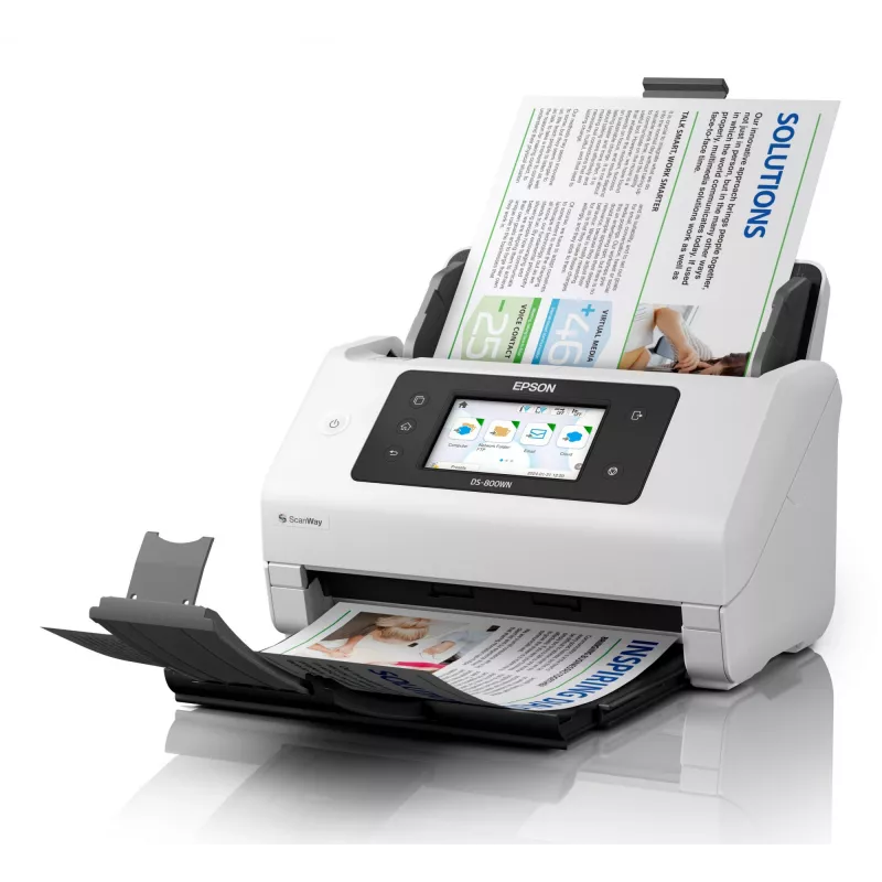 Epson WorkForce DS-800WN syöttöskanneri 600 x 600 DPI A4 valkoinen