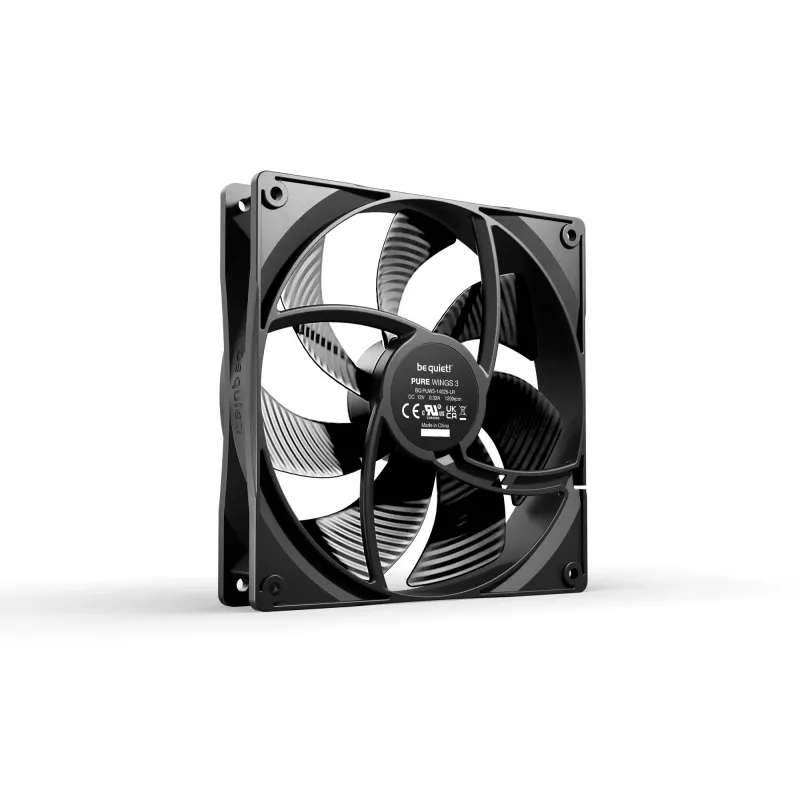 be quiet! Pure Wings 3 140mm tietokonekotelon tuuletin 14 cm musta 1 kpl