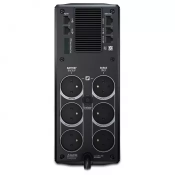 APC Power Saving Back-UPS RS 1500 230V CEE 7/5, Line-Interactive, 1,5 kVA, 865 W, 445 J, Type E / F, suljettu lyijyakku (VRLA)