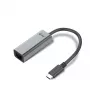 i-tec Metal USB-C Gigabit Ethernet -sovitin, johdollinen, USB Type-C, Ethernet, 1000 Mbit/s, harmaa