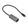 i-tec Metal USB-C Gigabit Ethernet -sovitin, johdollinen, USB Type-C, Ethernet, 1000 Mbit/s, harmaa