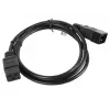 Virtajohto Lanberg CA-C19E-10CC-0018-BK musta 1,8 m