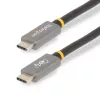 StarTech.com 1 m USB4-kaapeli, USB-IF-sertifioitu USB-C-kaapeli, 40 Gbit/s, USB Type-C -tiedonsiirtokaapeli, 100 W Power Delivery, 8K 60 Hz, yhteensopiva Thunderbolt 4/3/USB 3.2 kanssa