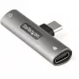 StarTech.com CDP235APDM USB-C-ääni- ja latausadapteri 3,5 mm TRRS -kuulokeliitännällä ja 60 W USB-C Power Delivery -läpilatauksella, puhelimelle/tabletille/kannettavalle