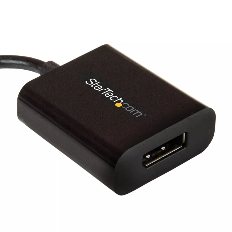 StarTech.com USB-C–DisplayPort-adapteri - 4K 60Hz/8K 30Hz - USB Type-C - DP 1.4 HBR2 -adapteridongle - kompakti USB-C (DP Alt Mode) -näyttövideomuunnin - Thunderbolt 3 -yhteensopiva