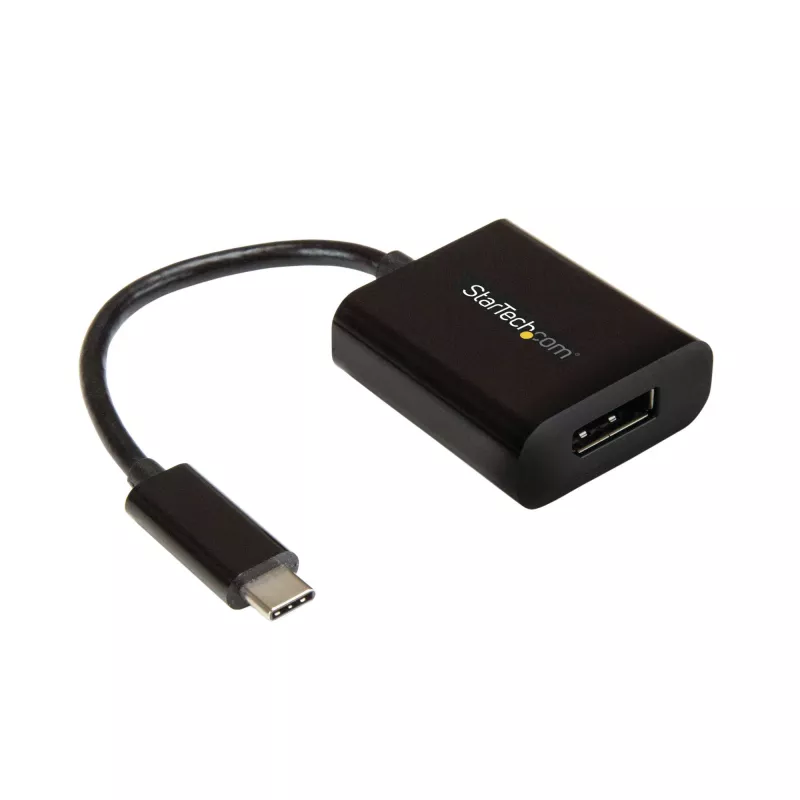 StarTech.com USB-C–DisplayPort-adapteri - 4K 60Hz/8K 30Hz - USB Type-C - DP 1.4 HBR2 -adapteridongle - kompakti USB-C (DP Alt Mode) -näyttövideomuunnin - Thunderbolt 3 -yhteensopiva