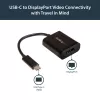 StarTech.com USB-C–DisplayPort-adapteri - 4K 60Hz/8K 30Hz - USB Type-C - DP 1.4 HBR2 -adapteridongle - kompakti USB-C (DP Alt Mode) -näyttövideomuunnin - Thunderbolt 3 -yhteensopiva