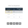 StarTech.com USB-C–DisplayPort-adapteri - 4K 60Hz/8K 30Hz - USB Type-C - DP 1.4 HBR2 -adapteridongle - kompakti USB-C (DP Alt Mode) -näyttövideomuunnin - Thunderbolt 3 -yhteensopiva
