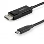 StarTech.com 1 m USB-C–DisplayPort 1.4 -kaapeli 8K 60 Hz/4K – kaksisuuntainen DP–USB-C tai USB-C–DP käännettävä videoadapterikaapeli – HBR3/HDR/DSC – USB Type-C/Thunderbolt-näyttökaapeli