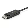 StarTech.com 1 m USB-C–DisplayPort 1.4 -kaapeli 8K 60 Hz/4K – kaksisuuntainen DP–USB-C tai USB-C–DP käännettävä videoadapterikaapeli – HBR3/HDR/DSC – USB Type-C/Thunderbolt-näyttökaapeli