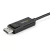 StarTech.com 2m USB-C–DisplayPort 1.4 -kaapeli 8K 60Hz/4K - kaksisuuntainen DP–USB-C tai USB-C–DP käännettävä videoadapterikaapeli - HBR3/HDR/DSC - USB Type-C/Thunderbolt 3 -näyttökaapeli (CDP2DP142MBD)