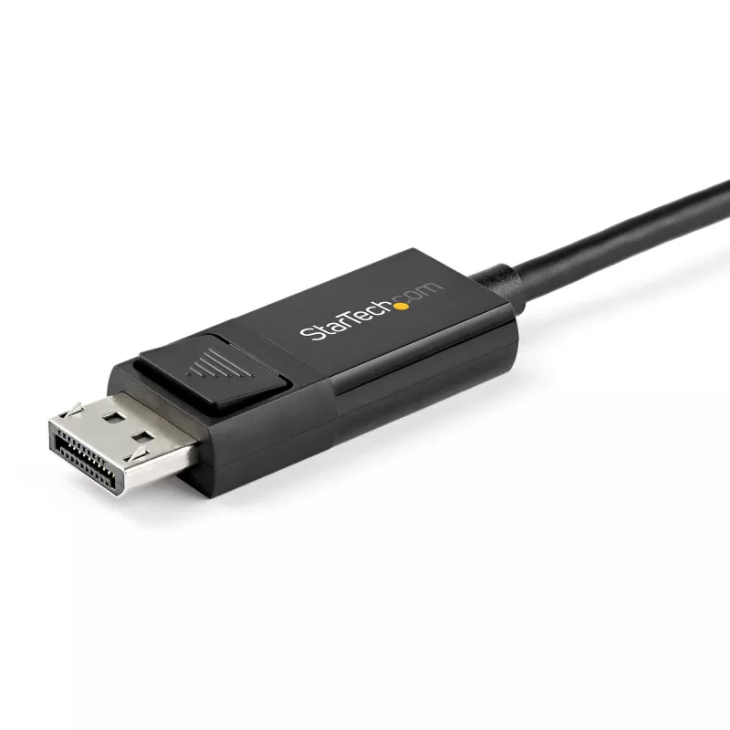 StarTech.com 2m USB-C–DisplayPort 1.4 -kaapeli 8K 60Hz/4K - kaksisuuntainen DP–USB-C tai USB-C–DP käännettävä videoadapterikaapeli - HBR3/HDR/DSC - USB Type-C/Thunderbolt 3 -näyttökaapeli (CDP2DP142MBD)