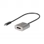 StarTech.com USB-C–DisplayPort-adapteri – 8K/4K 60Hz USB-C–DisplayPort-1.4-adapteridongle – USB Type-C–DP-näyttövideomuunnin – yhteensopiva Thunderbolt 3:n kanssa – mukana 30 cm pitkä kiinteä kaapeli