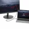 StarTech.com 1m USB-C–DisplayPort 1.2 -kaapeli 4K 60Hz – USB-C–DisplayPort-adapterikaapeli – HBR2 – USB Type-C DP Alt Mode – DP-näyttövideokaapeli – toimii Thunderbolt 3:n kanssa – musta