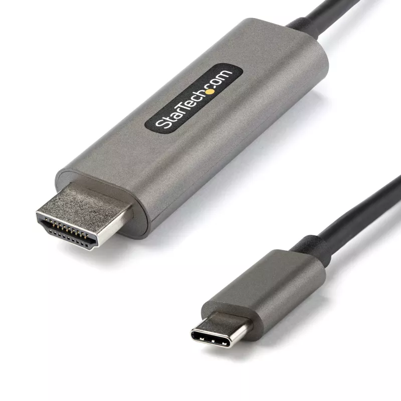 StarTech.com 0,91 m USB-C–HDMI-kaapeli 4K 60 Hz HDR10:llä – Ultra HD USB-Type-C–4K-HDMI-2.0b-videoadapterikaapeli – USB-C–HDMI-HDR-näyttö-/näyttömuunnin – DP 1.4 Alt Mode HBR3