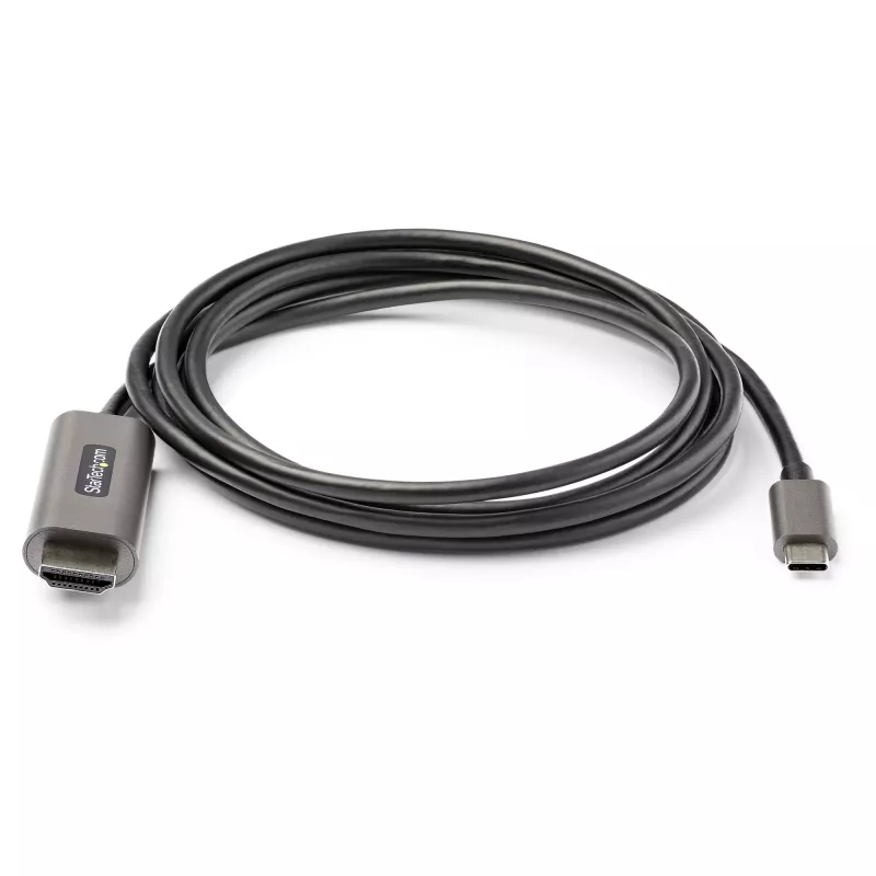 StarTech.com 1,8 m (2 m) USB-C–HDMI-kaapeli 4K 60 Hz HDR10:llä – Ultra HD USB Type-C – 4K HDMI 2.0b -videoadapterikaapeli – USB-C–HDMI HDR -näyttö-/displaymuunnin – DP 1.4 Alt Mode HBR3