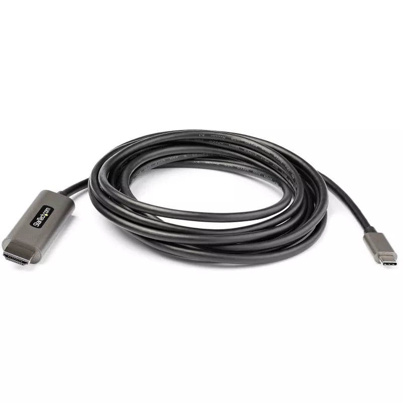 StarTech.com 10ft (3m) USB C – HDMI -kaapeli 4K 60Hz HDR10:llä - Ultra HD USB Type-C – 4K HDMI 2.0b -videoadapterikaapeli - USB-C–HDMI HDR -näyttö-/displaymuunnin - DP 1.4 Alt Mode HBR3