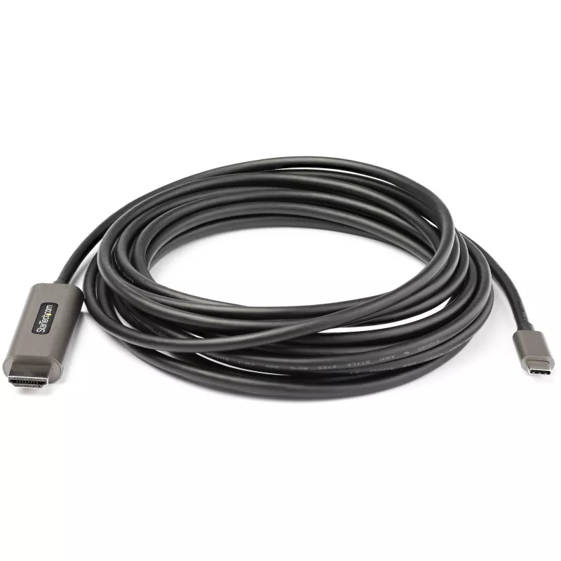StarTech.com 4,9m (5m) USB-C–HDMI-kaapeli 4K 60Hz HDR10:llä - Ultra HD USB Type-C – 4K HDMI 2.0b -videoadapterikaapeli - USB-C–HDMI HDR -näyttö-/displaymuunnin - DP 1.4 Alt Mode HBR3