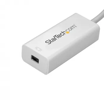 StarTech.com USB-C–Mini DisplayPort -adapteri – 4K 60 Hz – valkoinen – USB 3.1 Type-C – Mini DP -adapteri – päivitetty versio on CDP2MDPEC