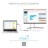 StarTech.com USB-C–Mini DisplayPort -adapteri – 4K 60Hz USB-C–mDP-adapteridongle – USB Type-C – Mini DP -näyttö – videomuunnin – yhteensopiva Thunderbolt 3:n kanssa – 30 cm pitkä kiinteä kaapeli – päivitetty versio CDP2MDP:stä