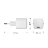 dbramante1928 re-charge Pro - EU-seinälaturi - USB-C 30W - W