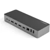 StarTech.com Universaali kannettavan tietokoneen telakointiasema, Hybridi-USB-C- & USB-A-telakka, Dual 4K DP & HDMI, 100W PD, Mac / Windows / Chrome OS, 4x USB 5Gbps keskitin, GbE