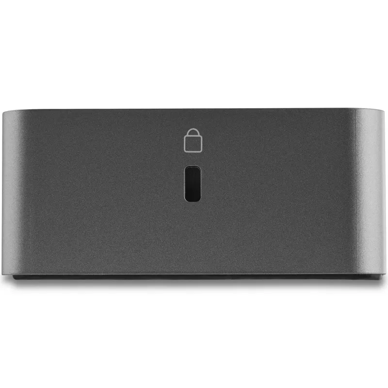 StarTech.com Universaali kannettavan tietokoneen telakointiasema, Hybridi-USB-C- & USB-A-telakka, Dual 4K DP & HDMI, 100W PD, Mac / Windows / Chrome OS, 4x USB 5Gbps keskitin, GbE