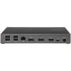 StarTech.com USB C telakka - Kolmen 4K näytön USB Type-C telakointiasema - 100W Power Delivery - DP 1.4 Alt Mode & DSC, 2x DisplayPort 1.4/HDMI 2.0 - 6xUSB (2x 10Gbps) - Windows/Chrome