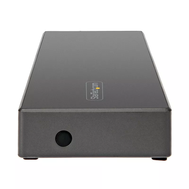 StarTech.com USB C telakka - Kolmen 4K näytön USB Type-C telakointiasema - 100W Power Delivery - DP 1.4 Alt Mode & DSC, 2x DisplayPort 1.4/HDMI 2.0 - 6xUSB (2x 10Gbps) - Windows/Chrome