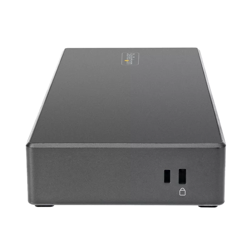 StarTech.com USB C telakka - Kolmen 4K näytön USB Type-C telakointiasema - 100W Power Delivery - DP 1.4 Alt Mode & DSC, 2x DisplayPort 1.4/HDMI 2.0 - 6xUSB (2x 10Gbps) - Windows/Chrome